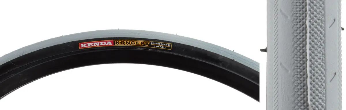 Kenda Koncept 24" X 1" (Grey/Black) 1
