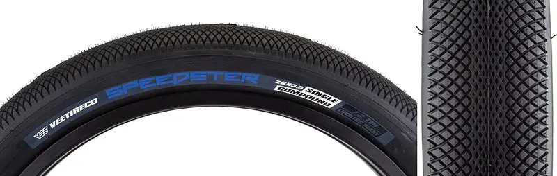 Se Racing Vee Tire Speedster 26" X 3.5" (Black) Folding 1