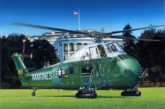 Trumpeter Vh-34D ‘Marine One’ Helicopter 1/48 Model Kit 1