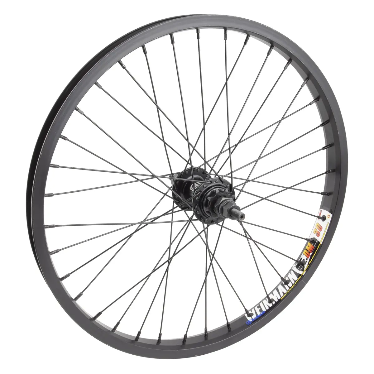 Black-Ops Rear Wheel 20" Cassette 9T - 3/8 Axle Looseball 1