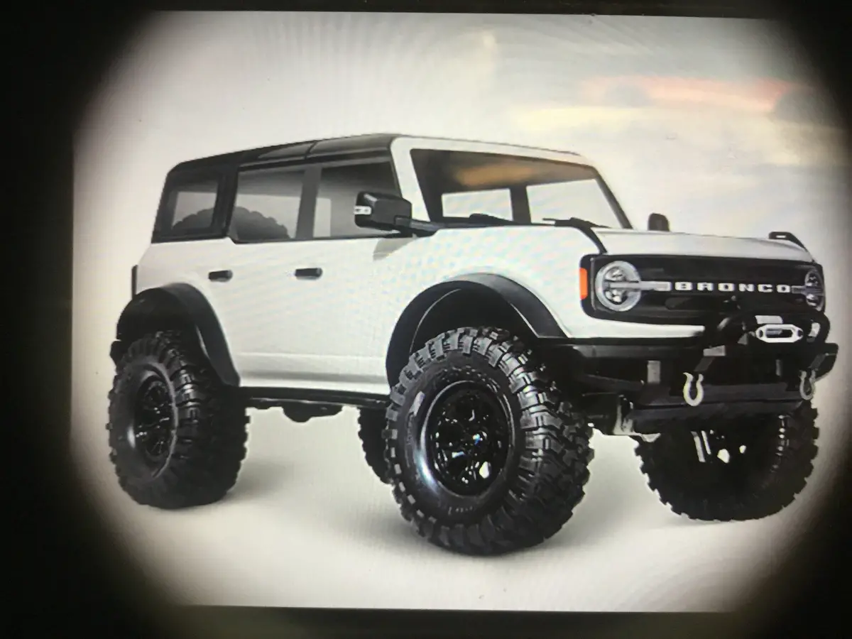 Traxxas Trx-4 1/10 2021 Ford Bronco Scale And Trail Crawler: Rtr (Oxford White) 1