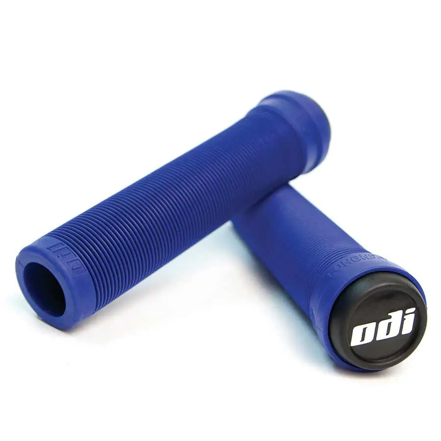 Odi Soft Longneck Flangeless Grips 135Mm Blue 1