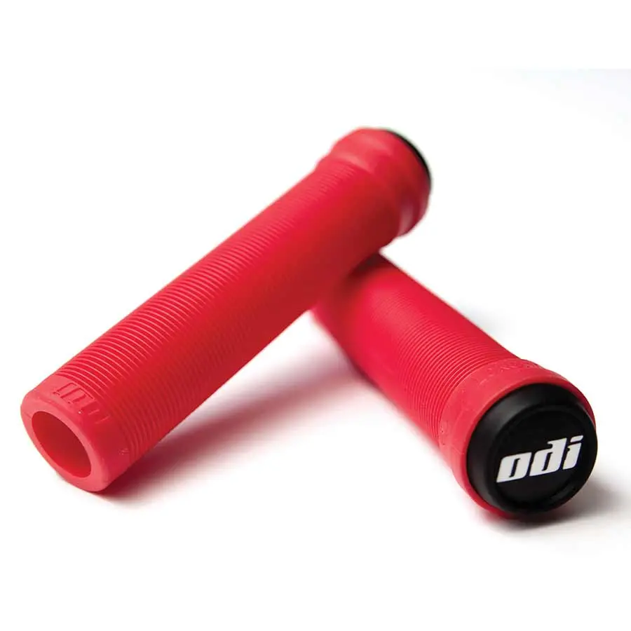 Odi Soft Longneck Flangeless Grips 135Mm Red 1