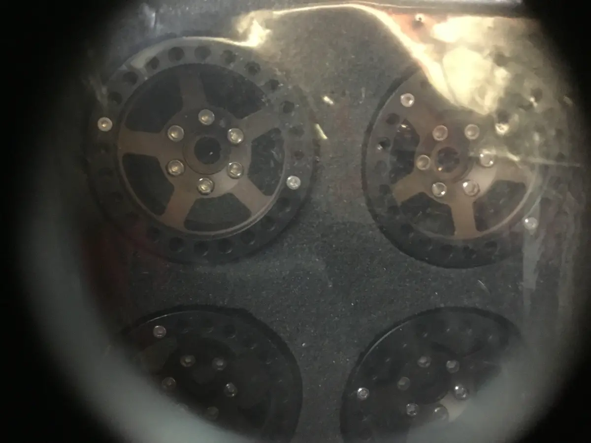 Hobby Details 1.9” 5-Spoke Aluminum Beadlock Crawler Rims: Old Brass 1