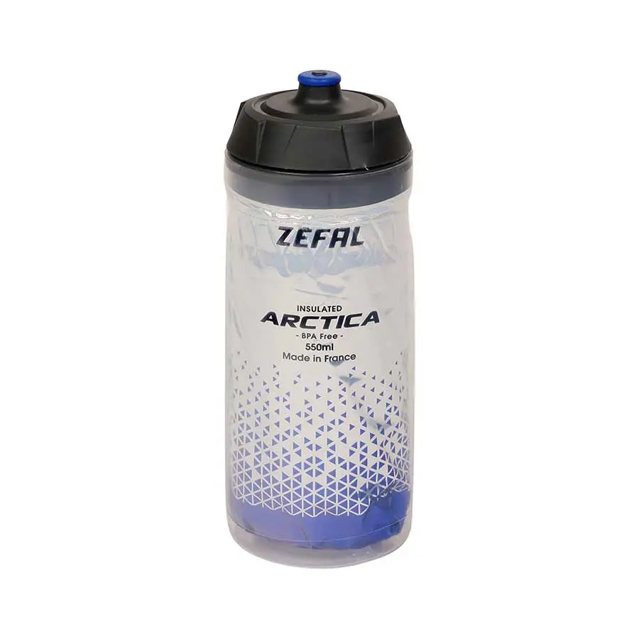 Zefal Arctica 55 Insulated Bottle 550Ml / 19Oz Silver-Blue 1