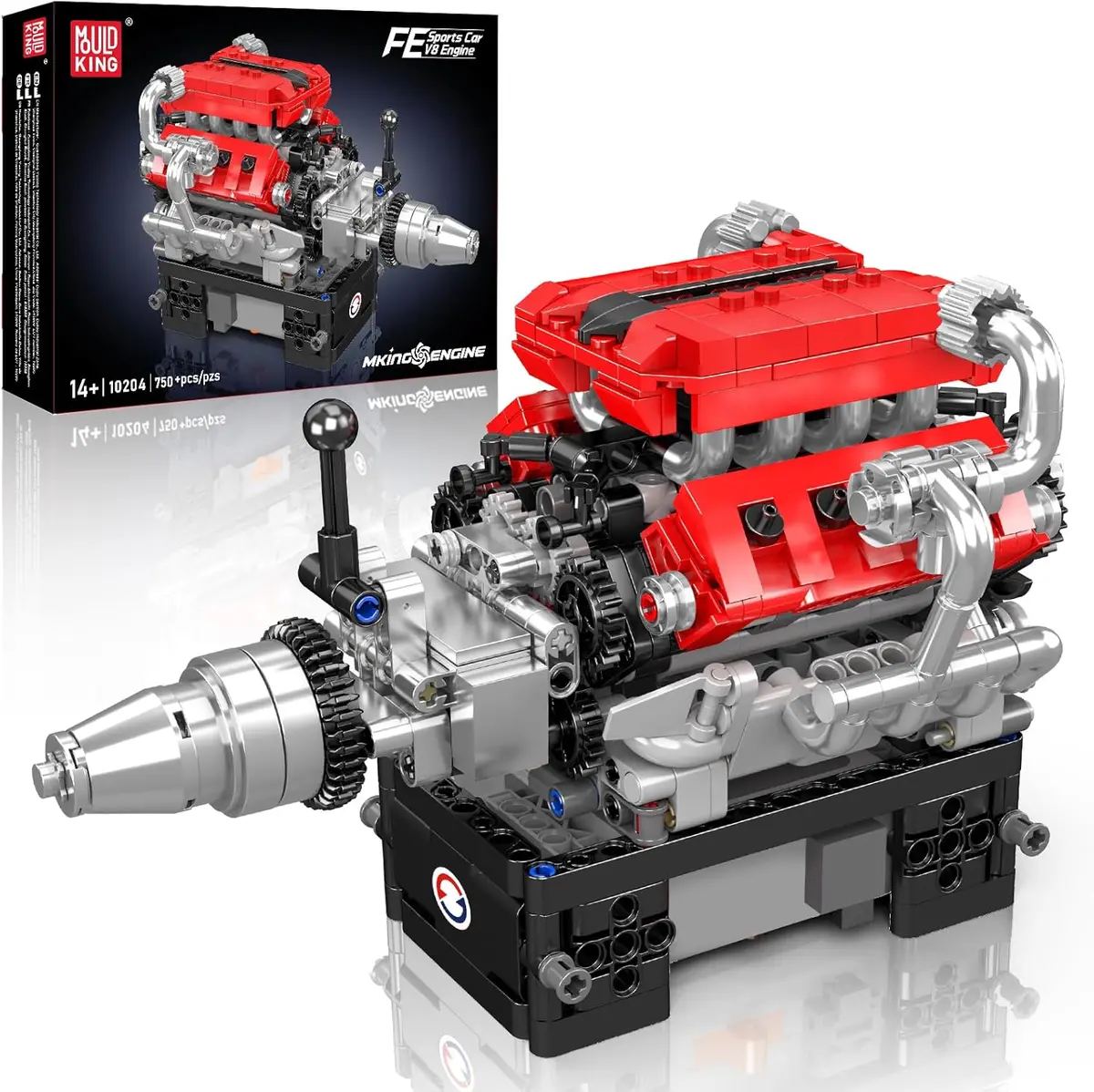Mould King 10204 Build Your Own V8 Engine 1