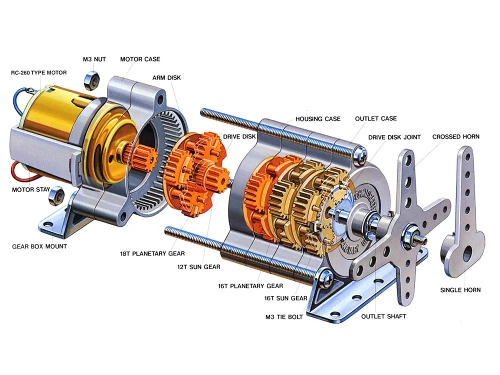 Tamiya Planetary Gearbox Set 1