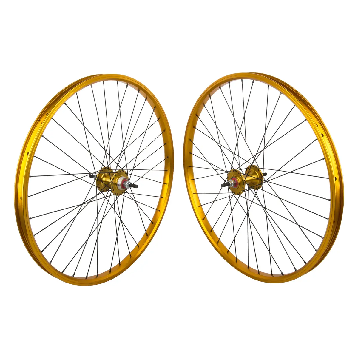 Black Ops Front Wheel 26" 36H 3/8 (Gold) 1