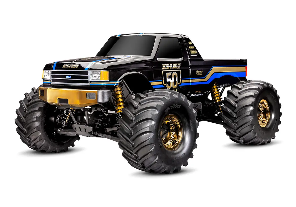 Traxxas X-Monster Brushless 8S 4X4 Bigfoot 50Th Monster Truck: Rtr 1