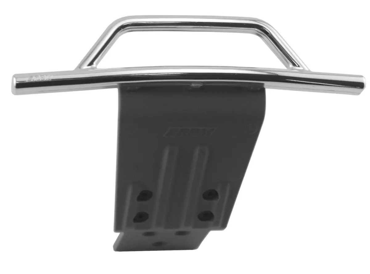 Rpm Front Bumper/Skid Plate: Traxxas Slash 4Wd (Chrome) 1