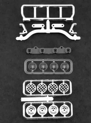 Rpm Narrow Roof Mounted Light Bar Set: 1/10 4” Wide (Chrome) 1