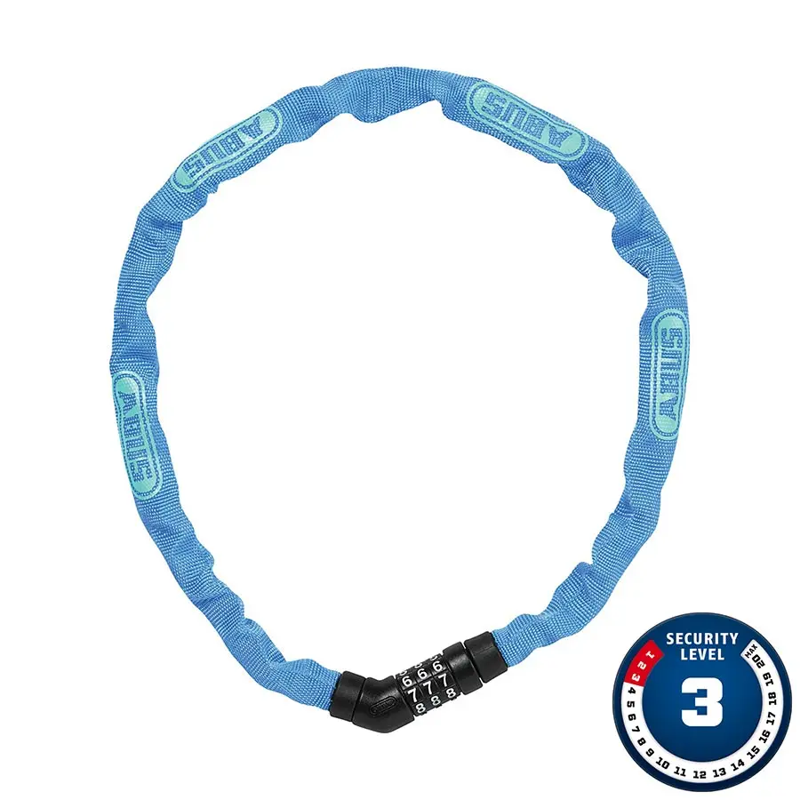 Abus Steel-O-Chain Bike Lock: 4805C (Blue) 1