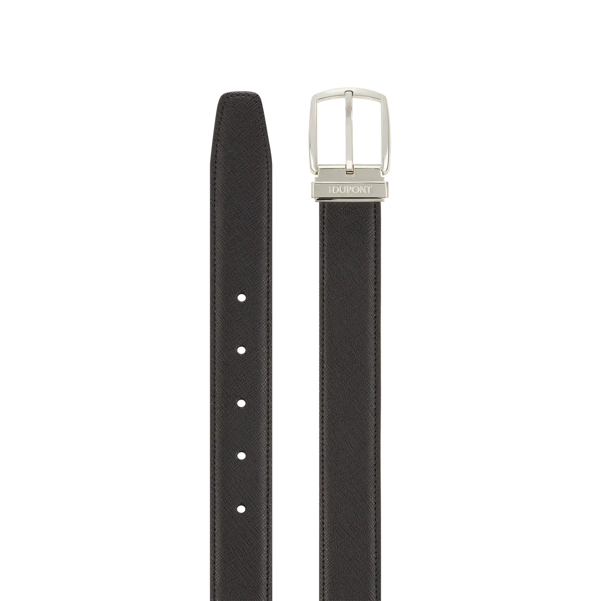 St Dupont Accessories Line D Belts, Palladium, Schwarz 1