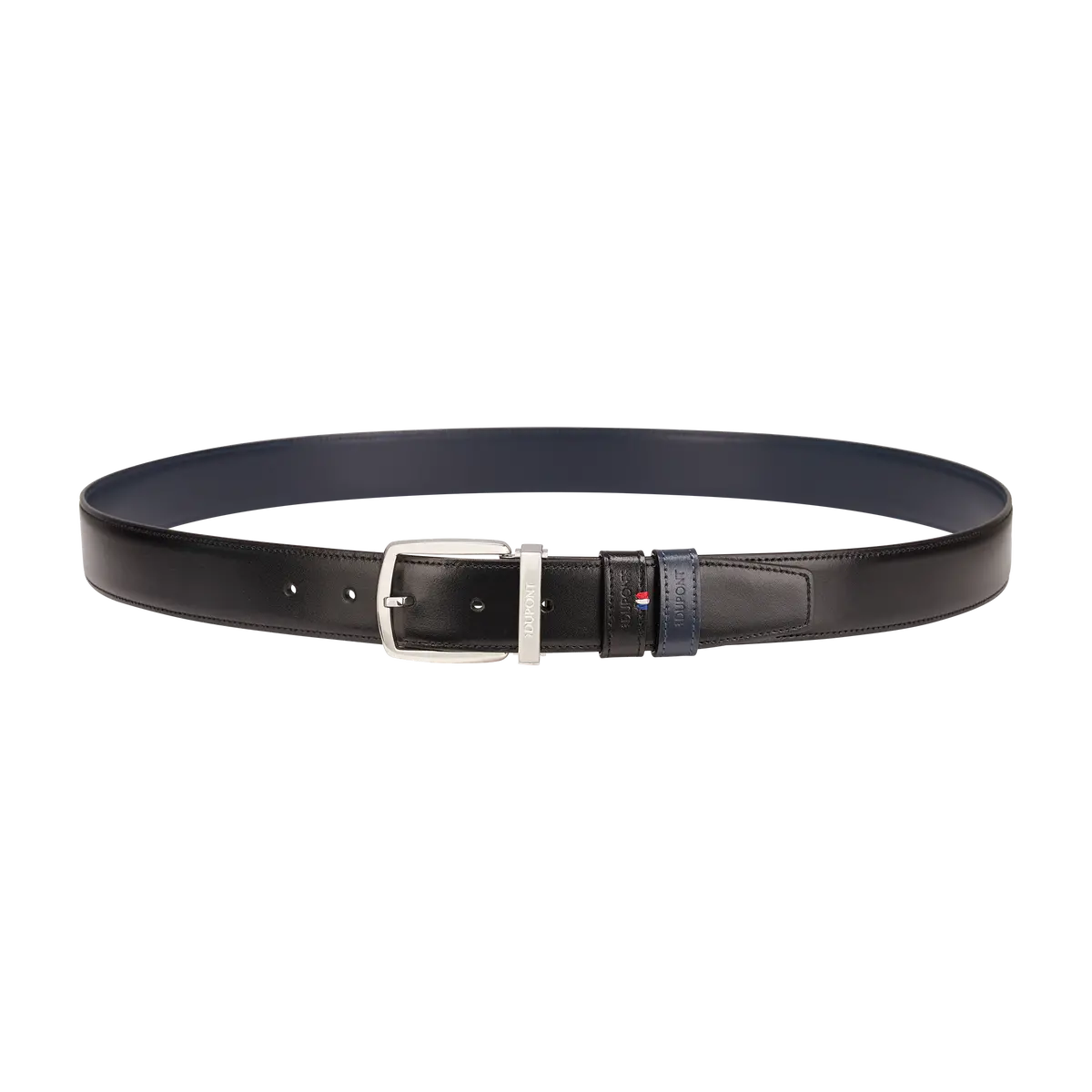 St Dupont Accessories Line D Belts, Palladium, Schwarz 1