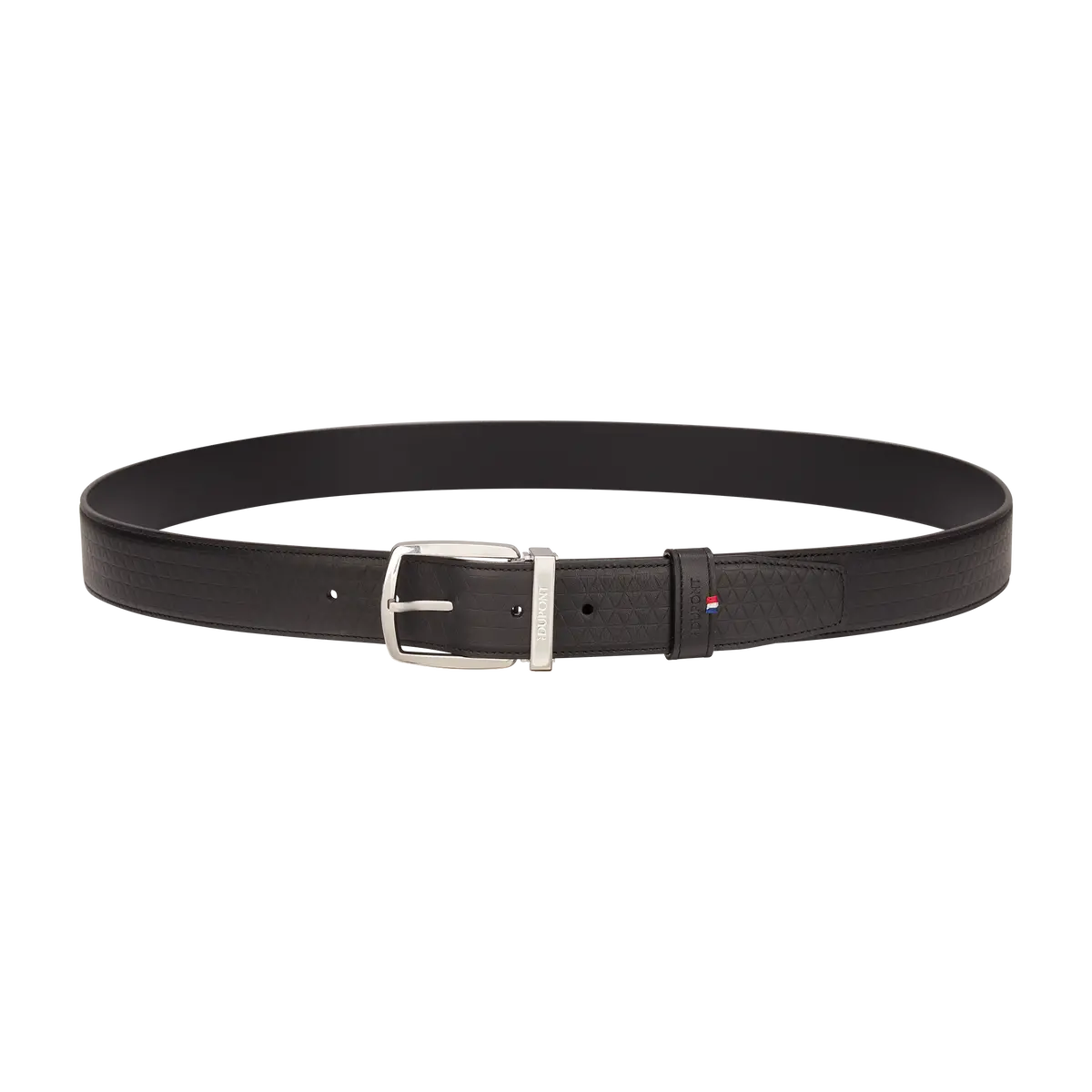 St Dupont Accessories Line D Belts, Palladium, Schwarz 1