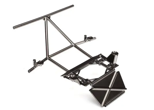 Traxxas Tube Chassis Centre Section Front (Satin Chrome) 1