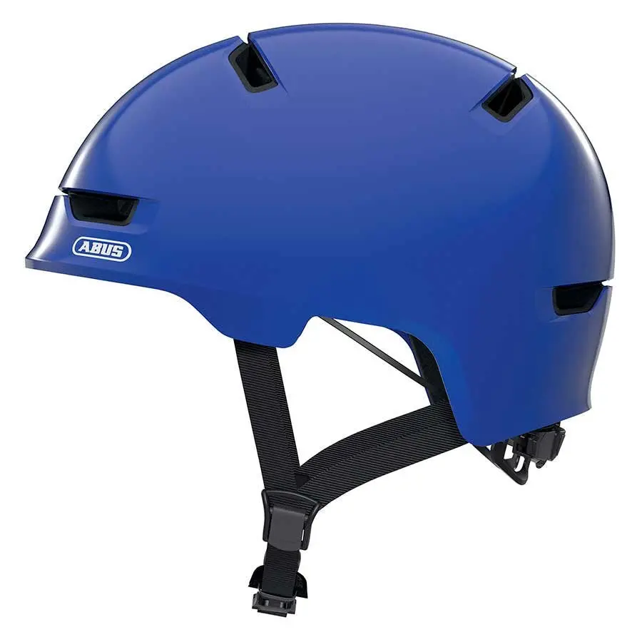 Abus Helmet Scraper Kid 3.0 S Shiny Blue 51Cm-55Cm 1