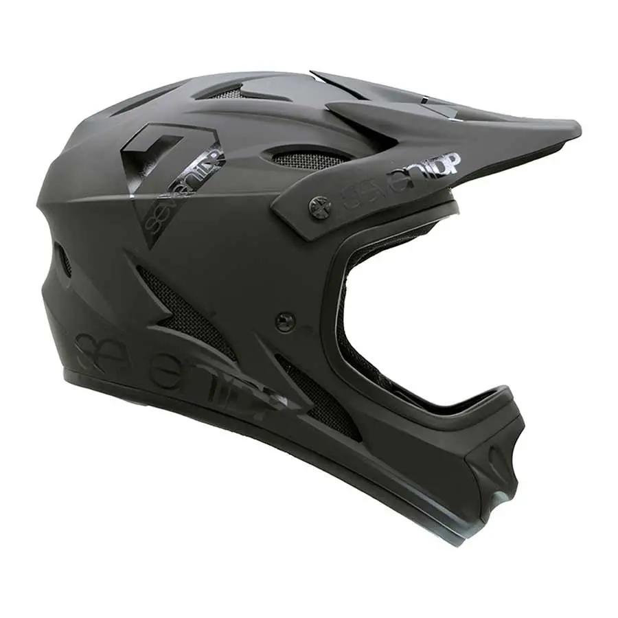 7Idp M1 Full Face Helmet Medium 57 - 58Cm  (Black) 1