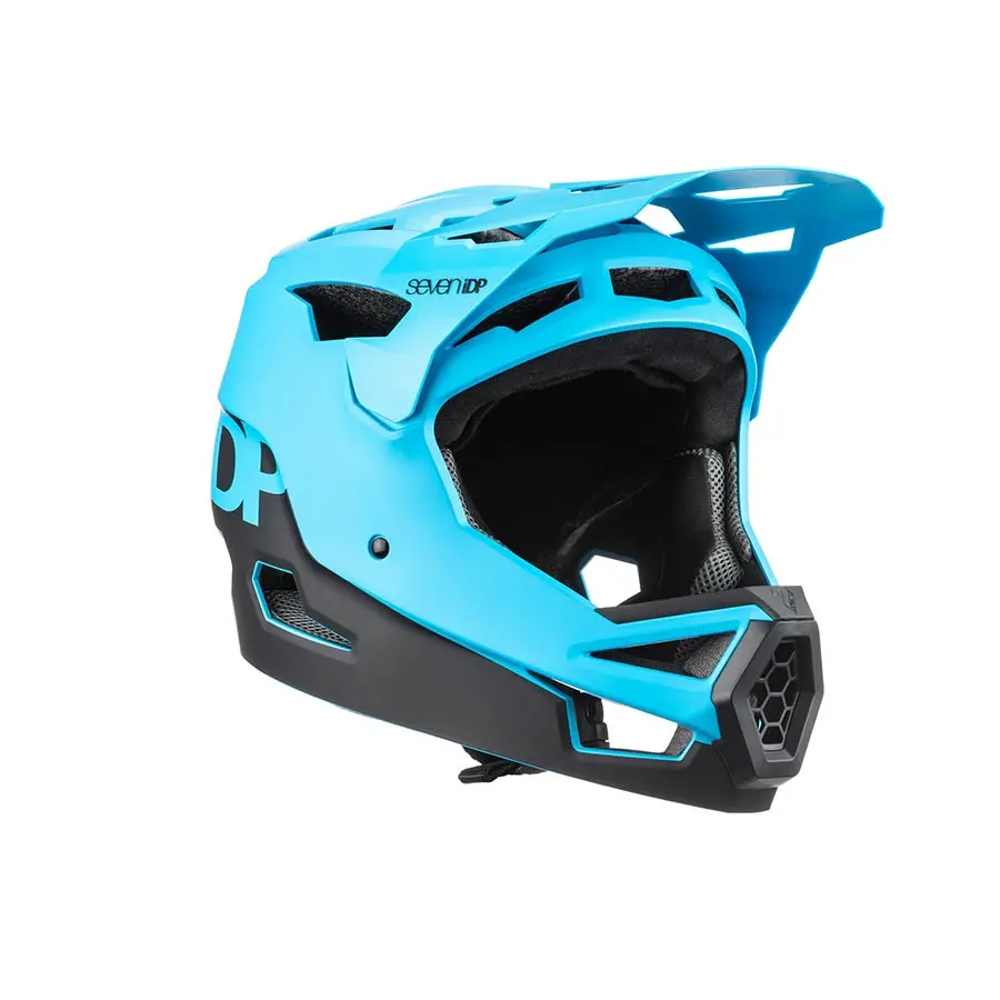 7Idp Project 23 Abs Full Face Helmet M 57 - 58Cm, Ocean Blue/Black 1
