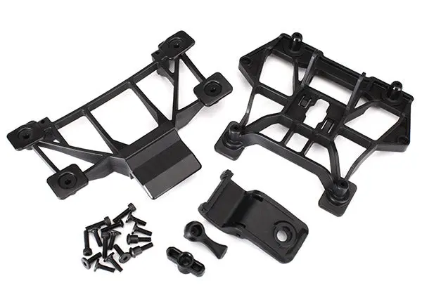 Traxxas Front And Rear Body Mounts: E-Revo 1