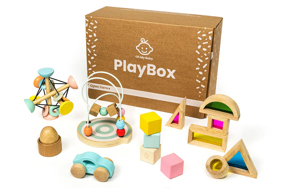 9-10 Monate - Play Box 'Lass Mich Anfassen' 1