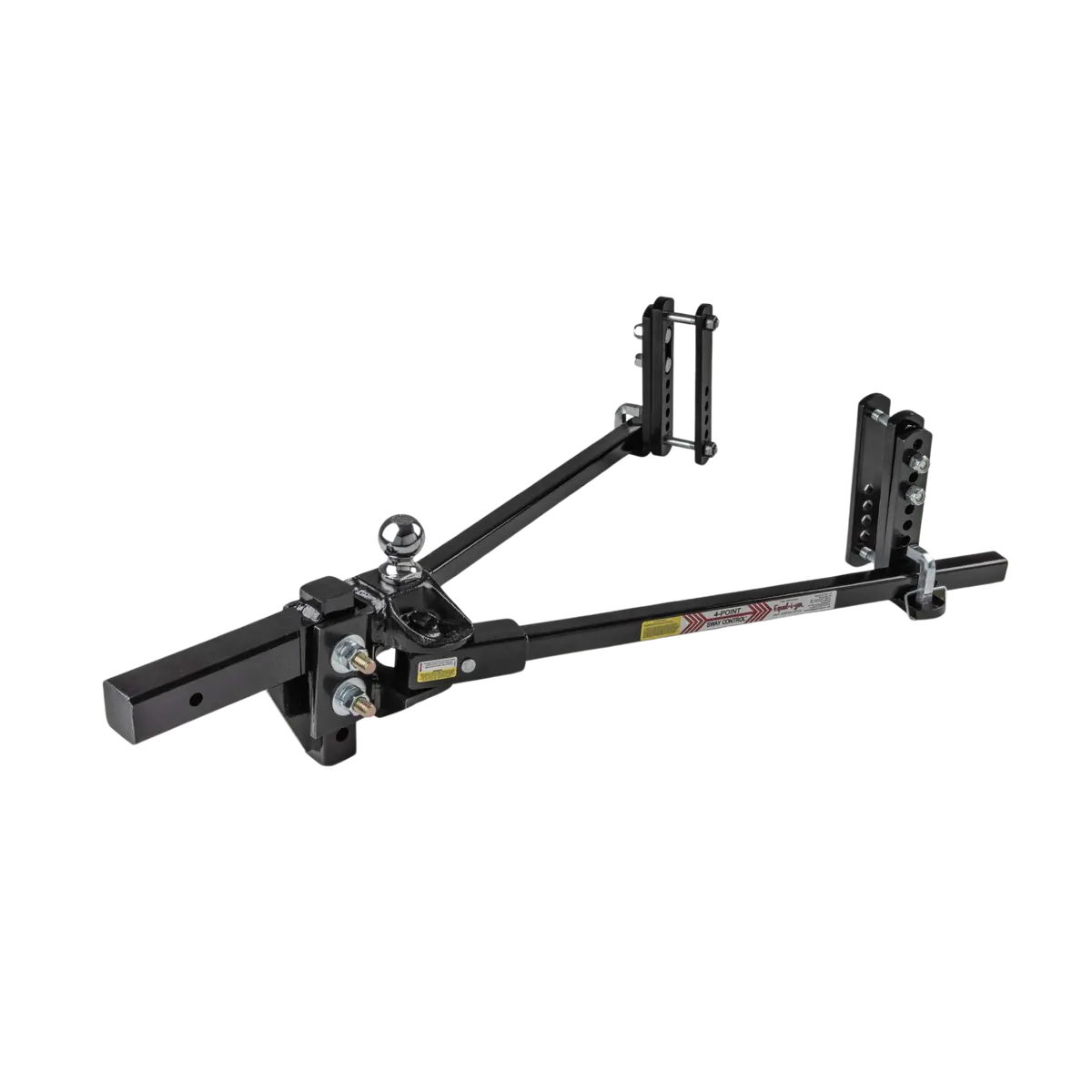 Equalizer Weight Distribution Hitch W/ 4-Point Sway Control - Trunnion Bar - 10,000Lb. Gtw , 1,000Lb. W/ Shank & Ball 1