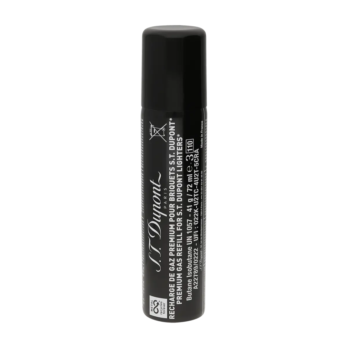 St Dupont Feuerzeug Box 12 Nachfüllungen Ltd. Edt., Schwarz 1