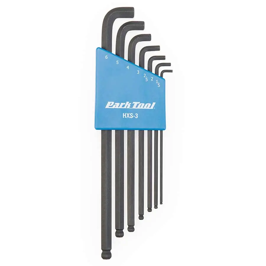 Park Tool Hxs-3 Stubby Hex Wrench Set 1