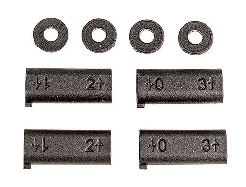 Team Associated Rear Hub Insert Set: Rc10b74 1