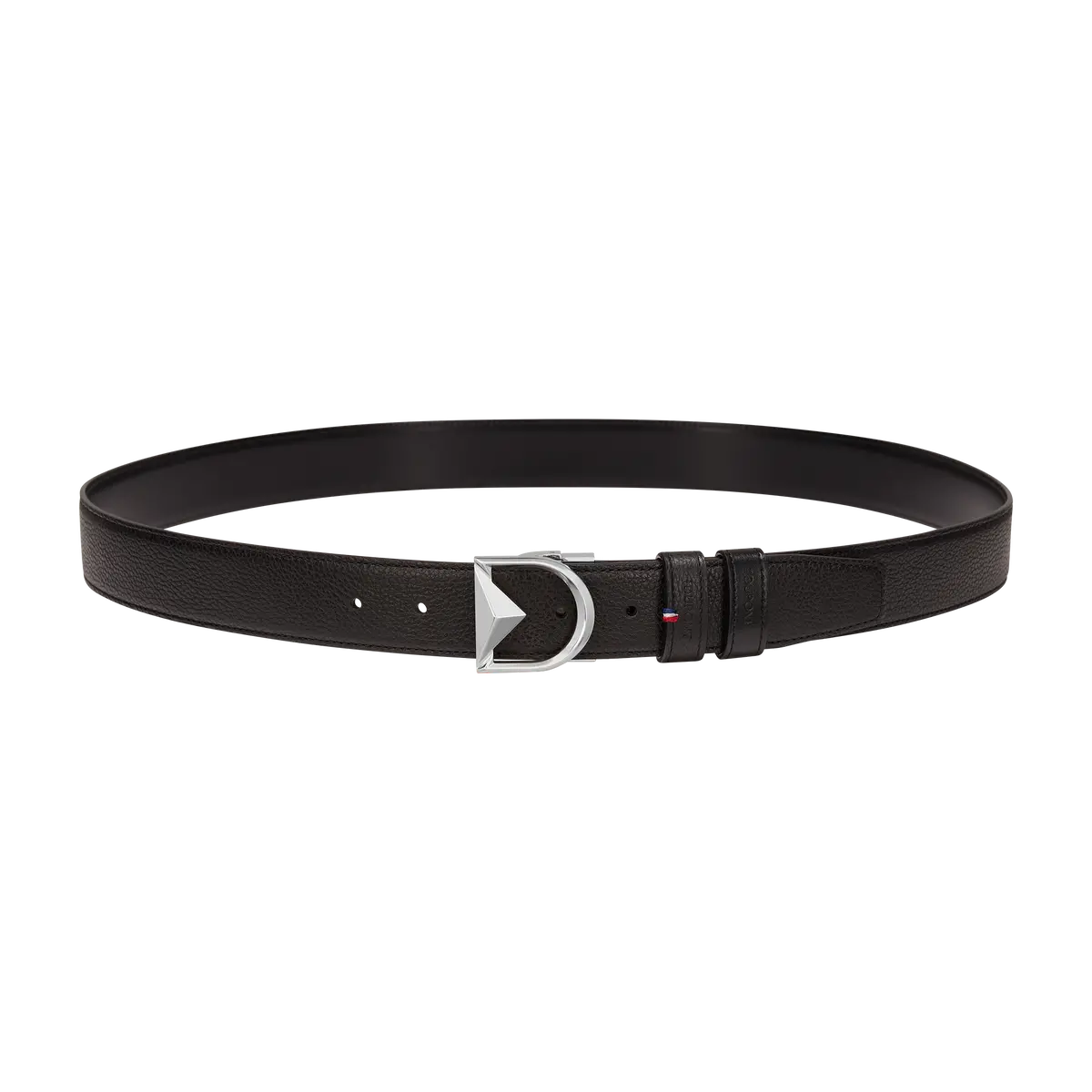 St Dupont Accessories D Logo Belts, Palladium, Schwarz 1