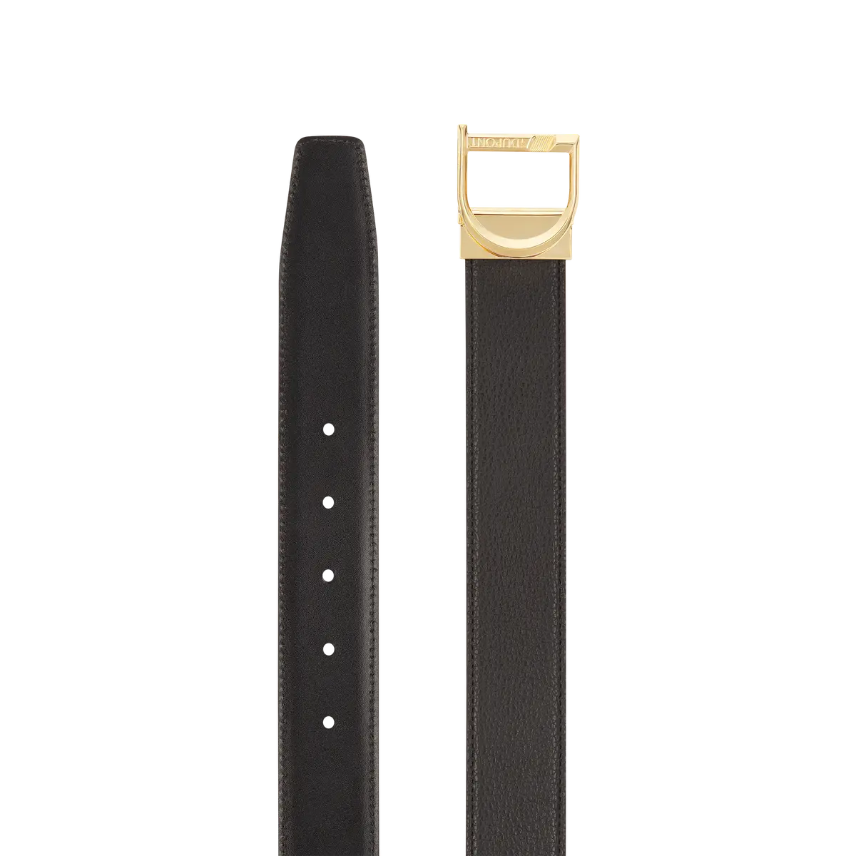 St Dupont Accessories D Logo Belts, Schwarz 1