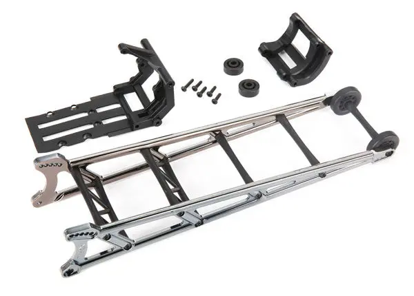 Traxxas Assembled Wheelie Bar (Black Chrome) 1