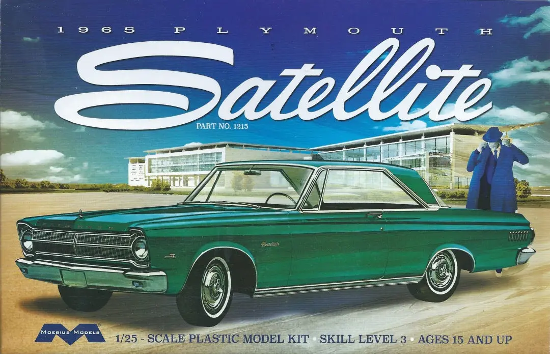 Mobieus 1/25 Plymouth Satellite Model Kit 1