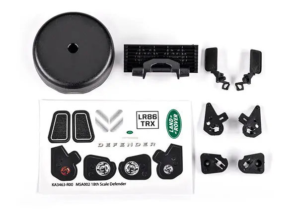 Traxxas Land Rover Body Accessories (Trx4-M) 1