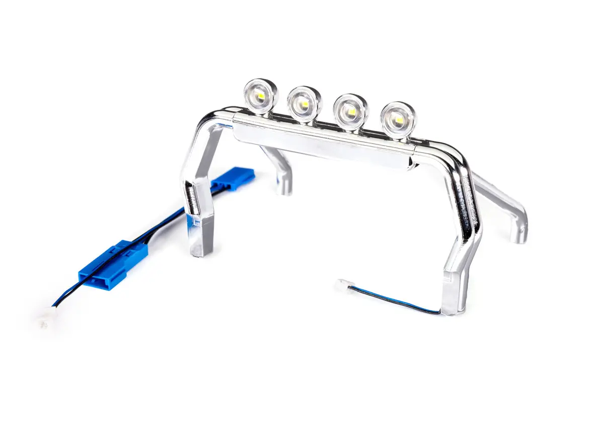 Traxxas Assembled Roll Bar W/Lights: Trx-4M K-10 1