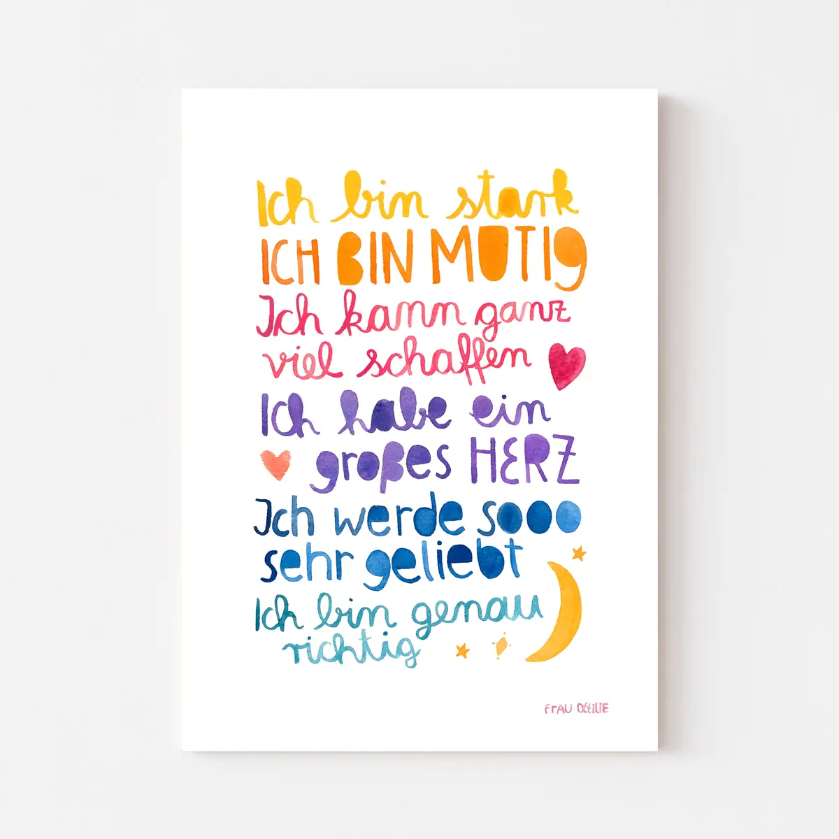 Print A3 *Affirmation* 1