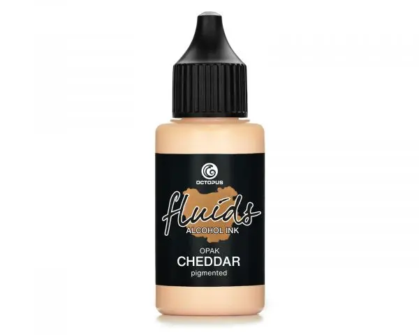 Octopus Fluids Alkoholtinte Opak Cheddar Orange 1