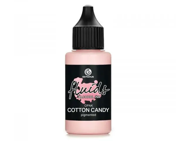 Octopus Fluids Alkoholtinte Opak Cotton Candy Rosa 1