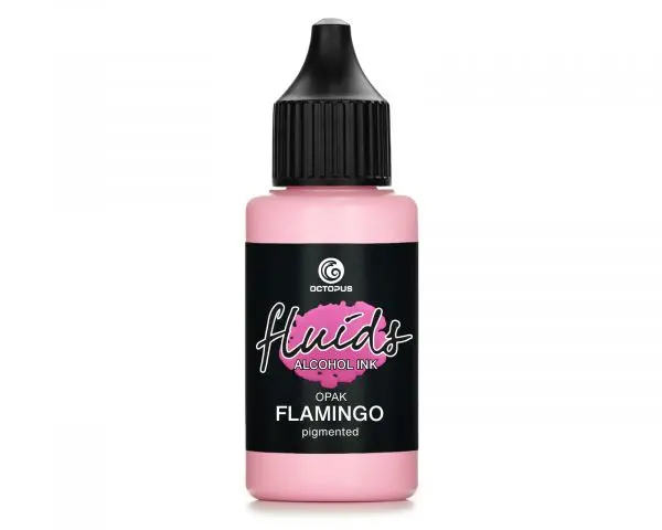 Octopus Fluids Alkoholtinte Opak Pastell Flamingo Rosa 1