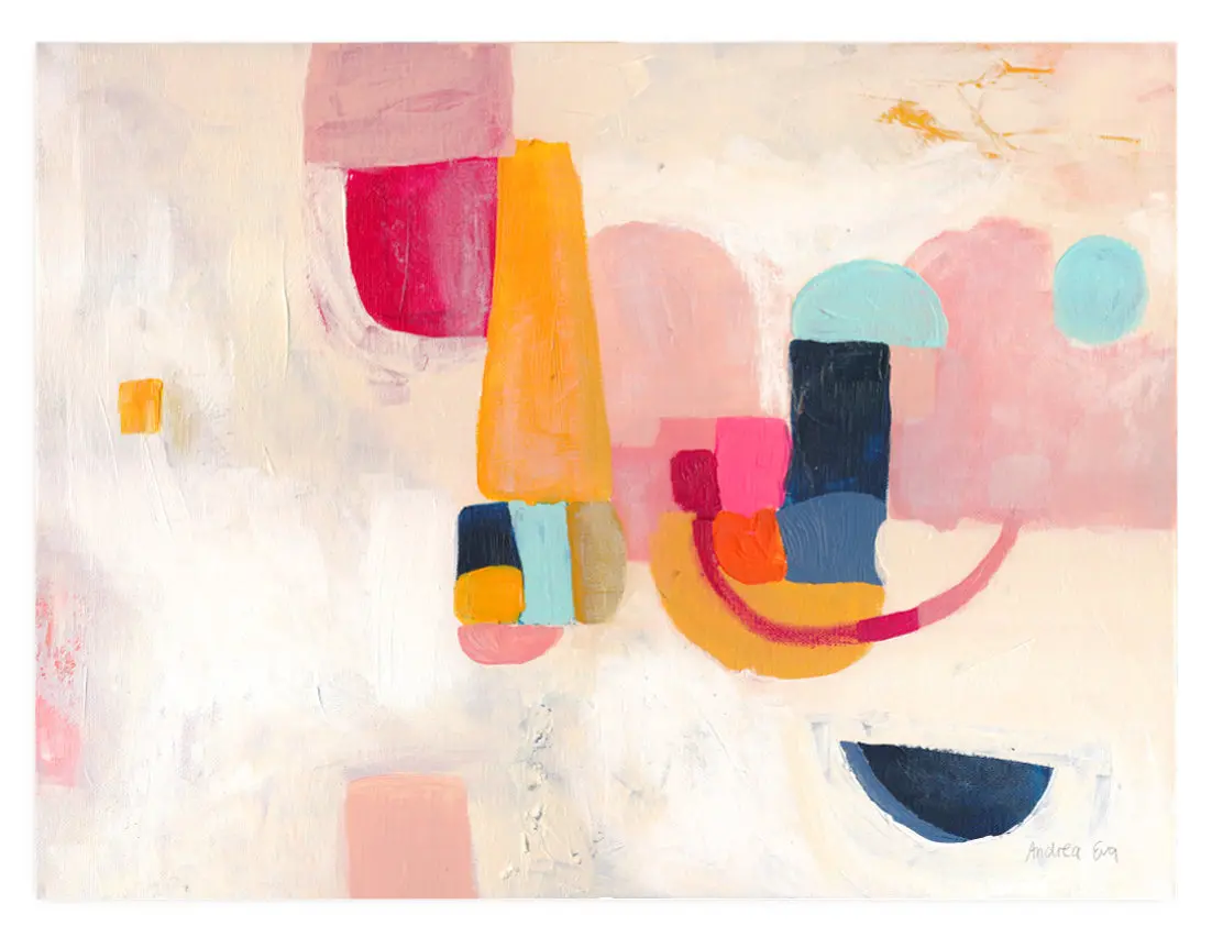 Fine Art Print *Frisky Cubes And Circles* 2