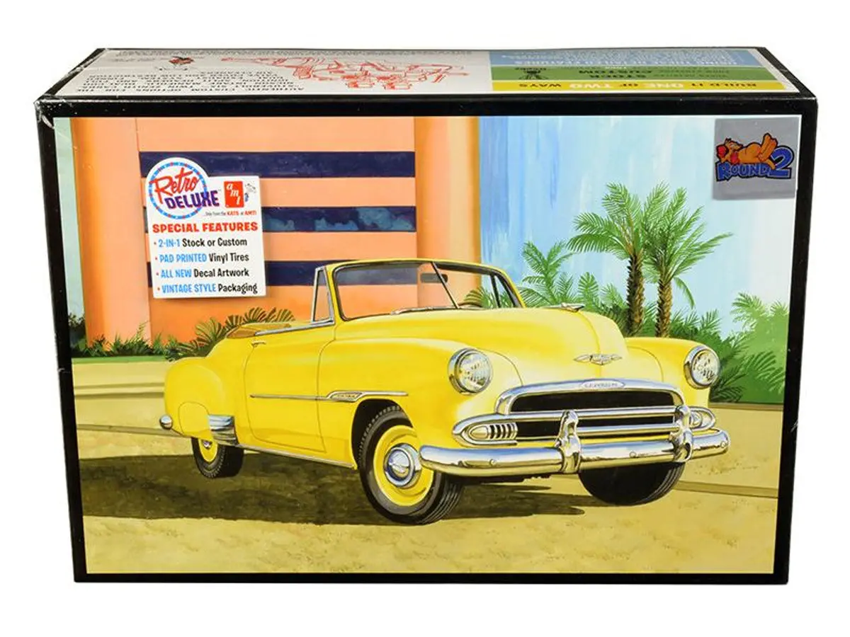 Amt 1/25 1951 Chevy Covertible Sun Cruiser Model Kit 1