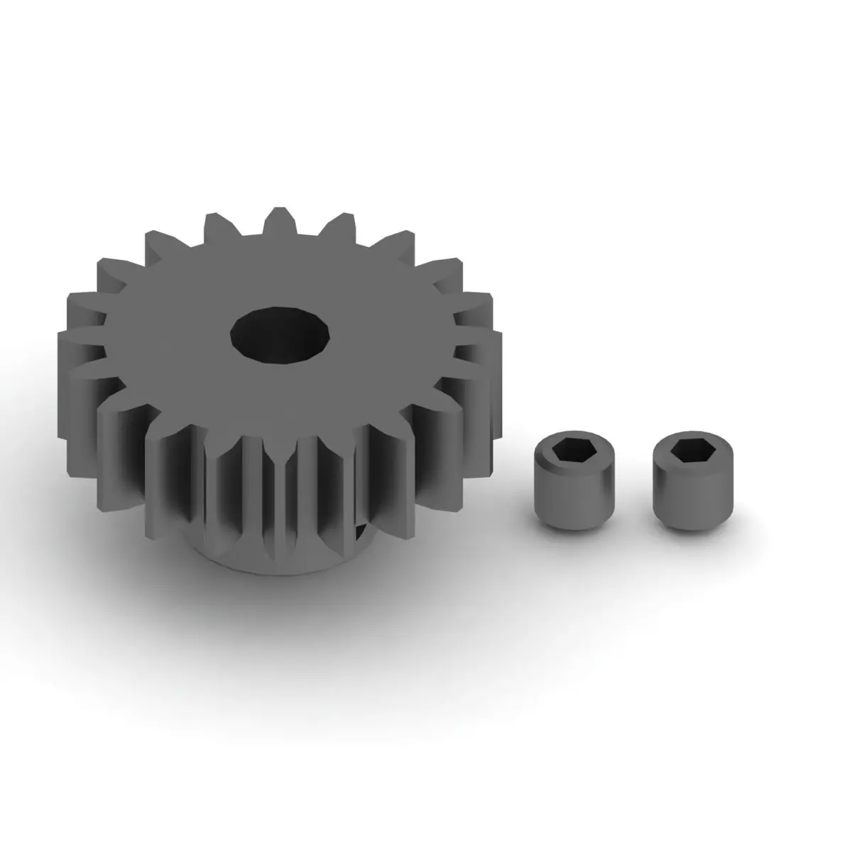 Arrma Cnc Steel Safe-D5 Pinion Gear: Mod1 (20T) 1