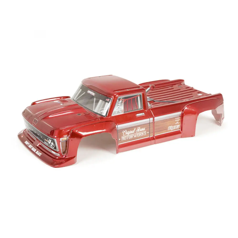 Arrma Outcast 8S Body Prepainted (Candy Red) 1