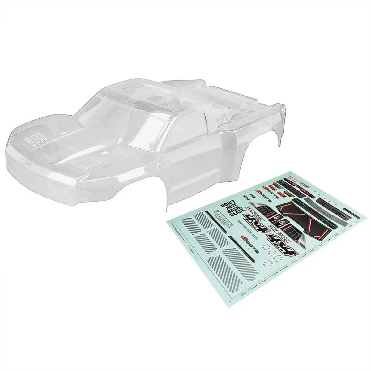 Arrma Senton Body (Clear/Trimmed/Decal Sheet 1