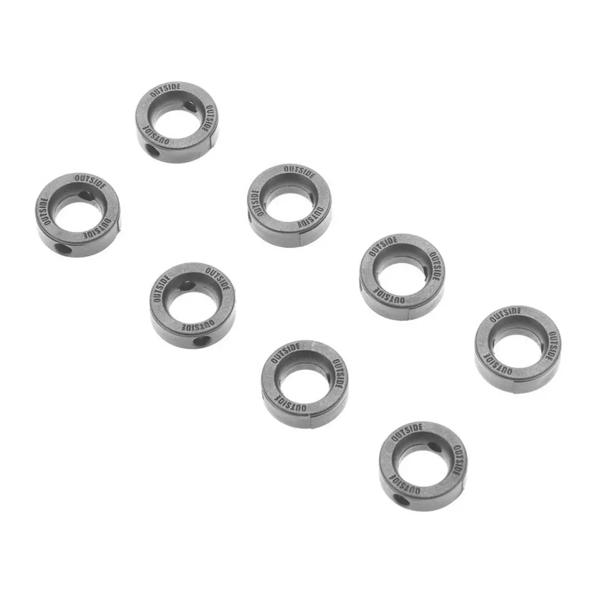 Arrma Driveshaft Pin And Composite Retaining Ring: Nero (8) 1