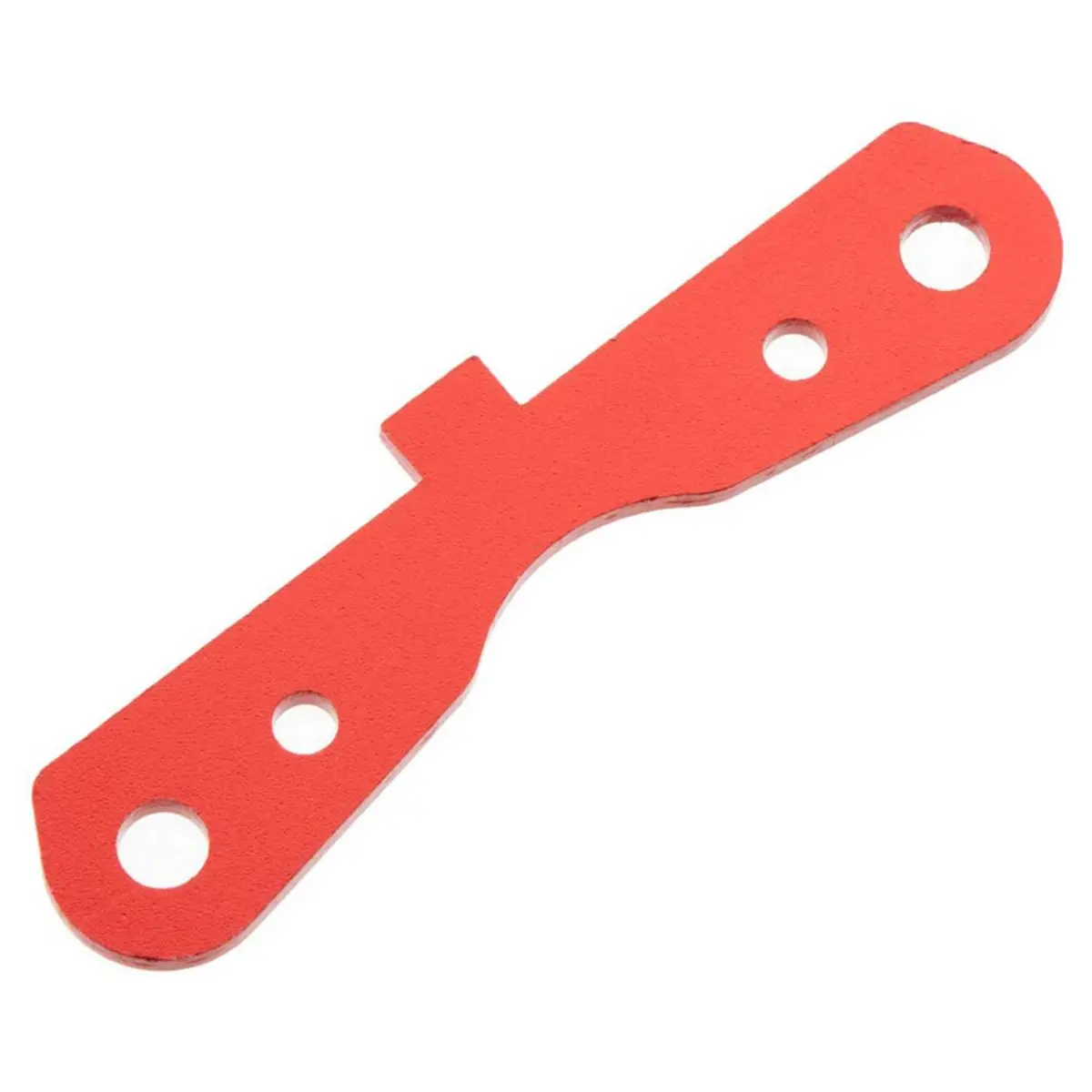 Arrma Aluminum R/F Suspension Mount: Red 1