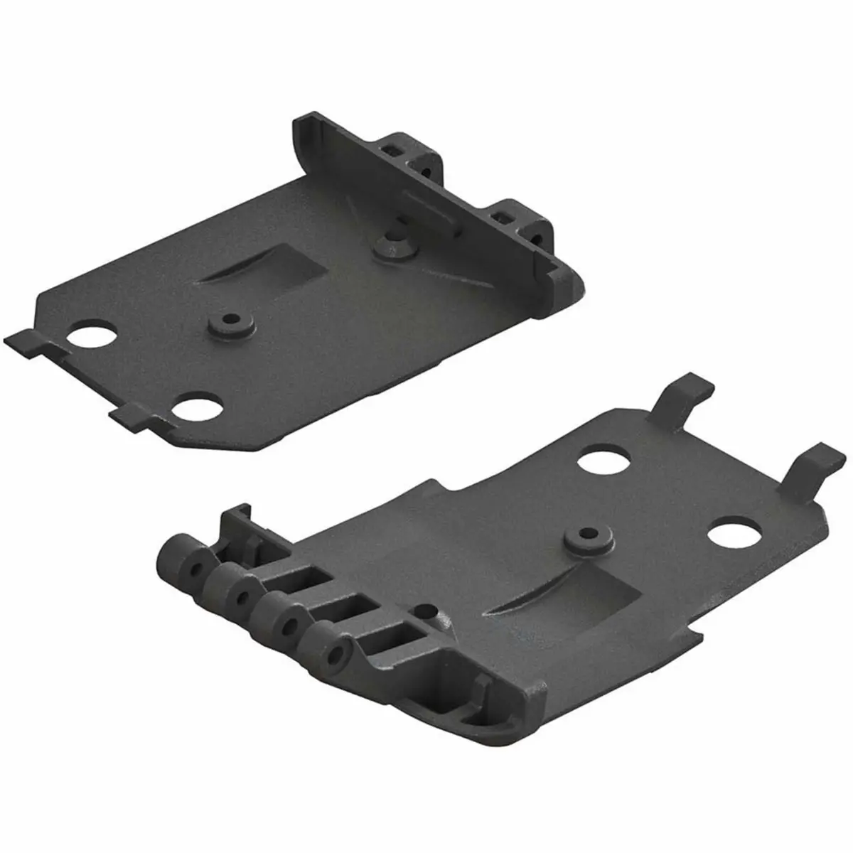 Arrma Front And Rear Lower Skidplate: Senton Mega 4X4 1