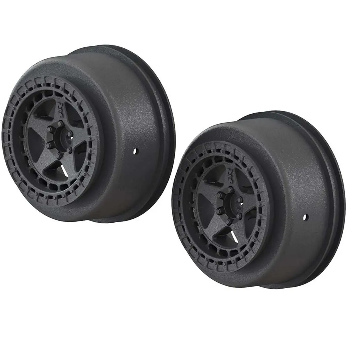Arrma Sc 2.2/3.0 Wheel 14Mm Hex: Black (2) 1