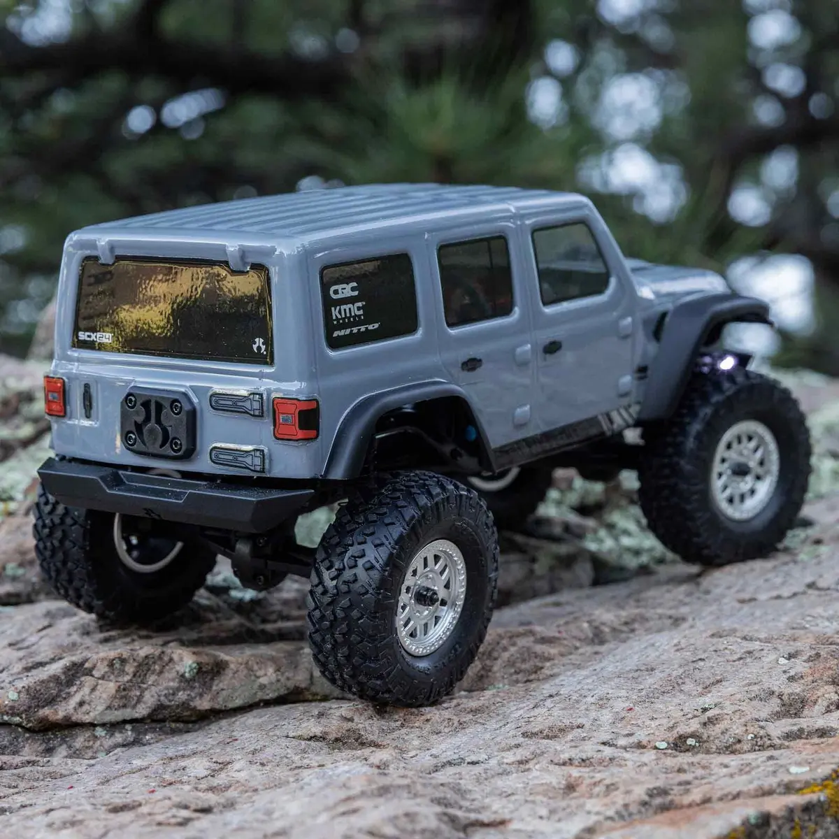 Axial 1/24 Scx24 2019 Jeep Wrangler Jlu Crc 4X4: Rtr (Green) 2