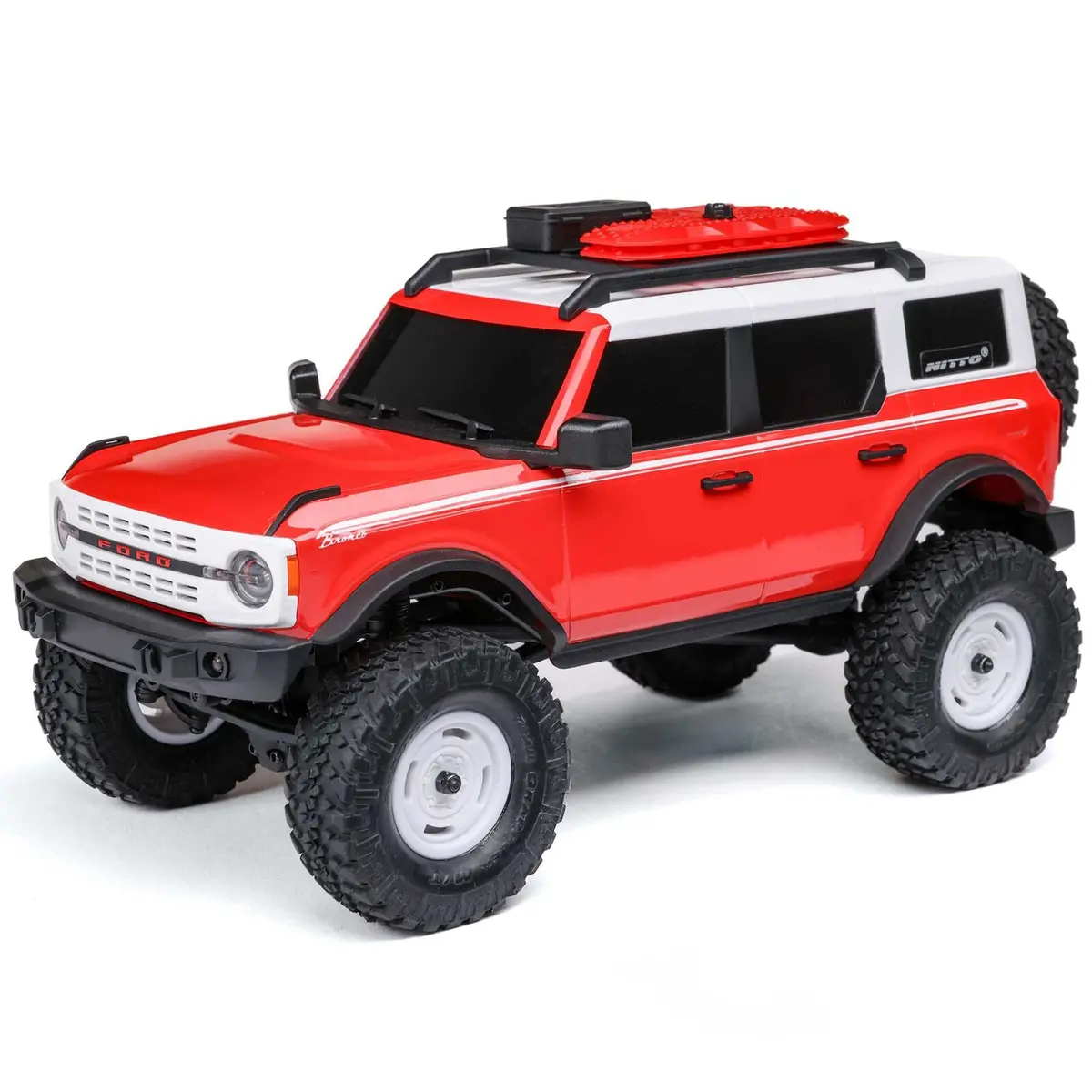 Axial Scx24 1/24 Rtr Ford Bronco Micro Crawler (Heritage Red) 1